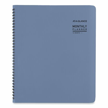 At-A-Glance Contemporary Monthly Planner, 11.38 x 9.63, Blue Cover, 12-Month Jan to Dec: 2024 70250X20